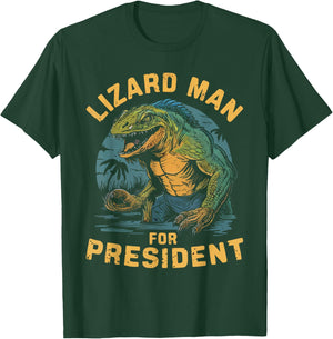 Lizard Man of Scape Ore Swamp Cryptozoology Cryptid T-Shirt - T-Shirt | Forest