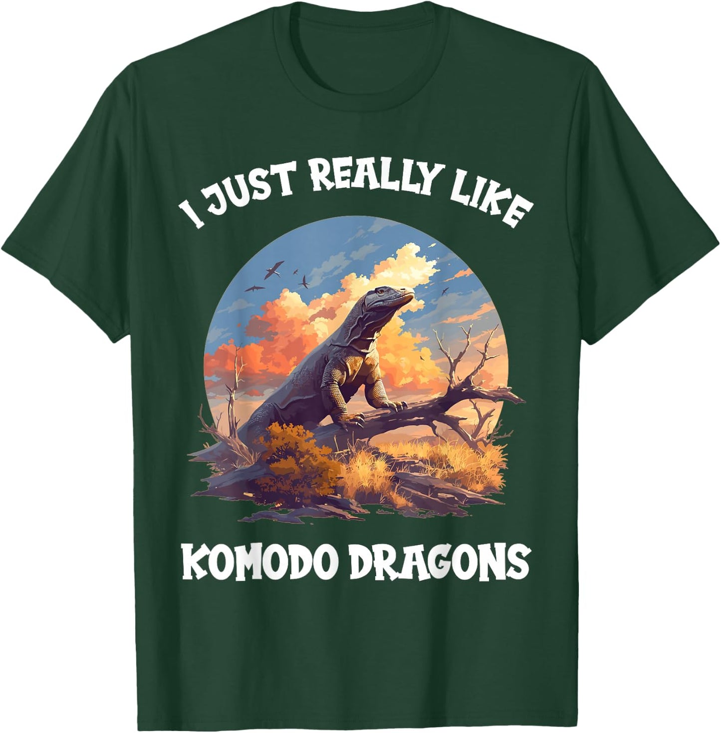 I just really like Komodo Dragons. Komodo Dragon T-Shirt - T-Shirt | Forest