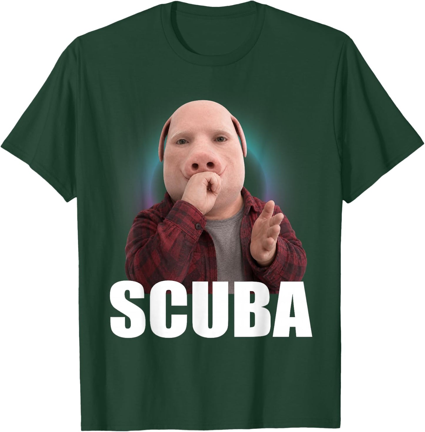 Funny Scuba Dance Meme John Pork BrainRot T-Shirt - T-Shirt | Forest