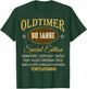 90. Geburtstag Mann Frau 90 Jahre 1936 Deko Lustig Geschenk T-Shirt - T-Shirt | Forest