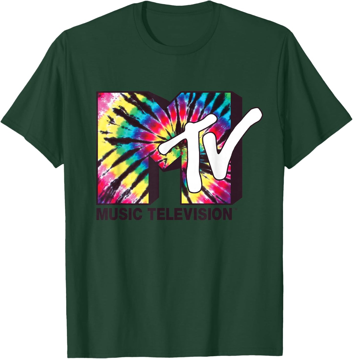 MTV - Tie Dye Logo T-Shirt - T-Shirt | Forest