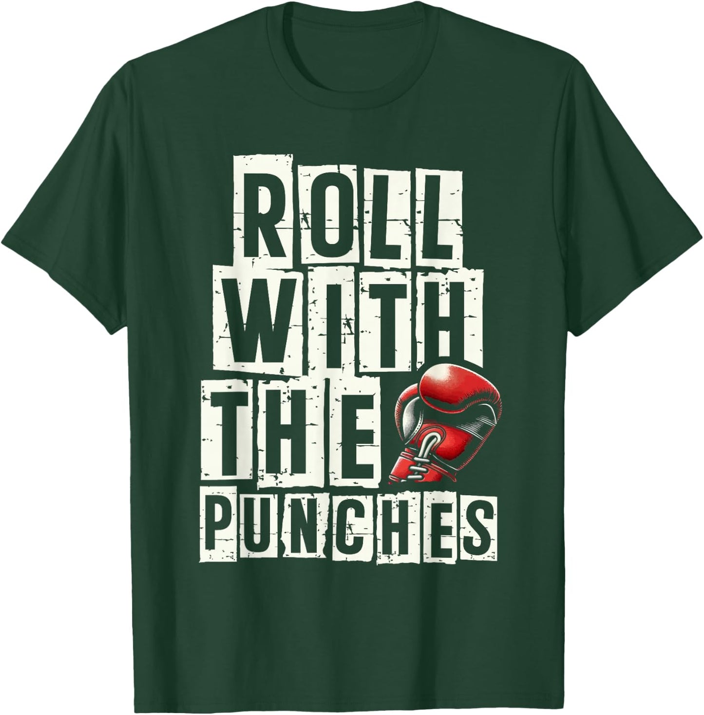 Boxing Day Love Boxing Training Coach Fighter T-Shirt - T-Shirt | Forest