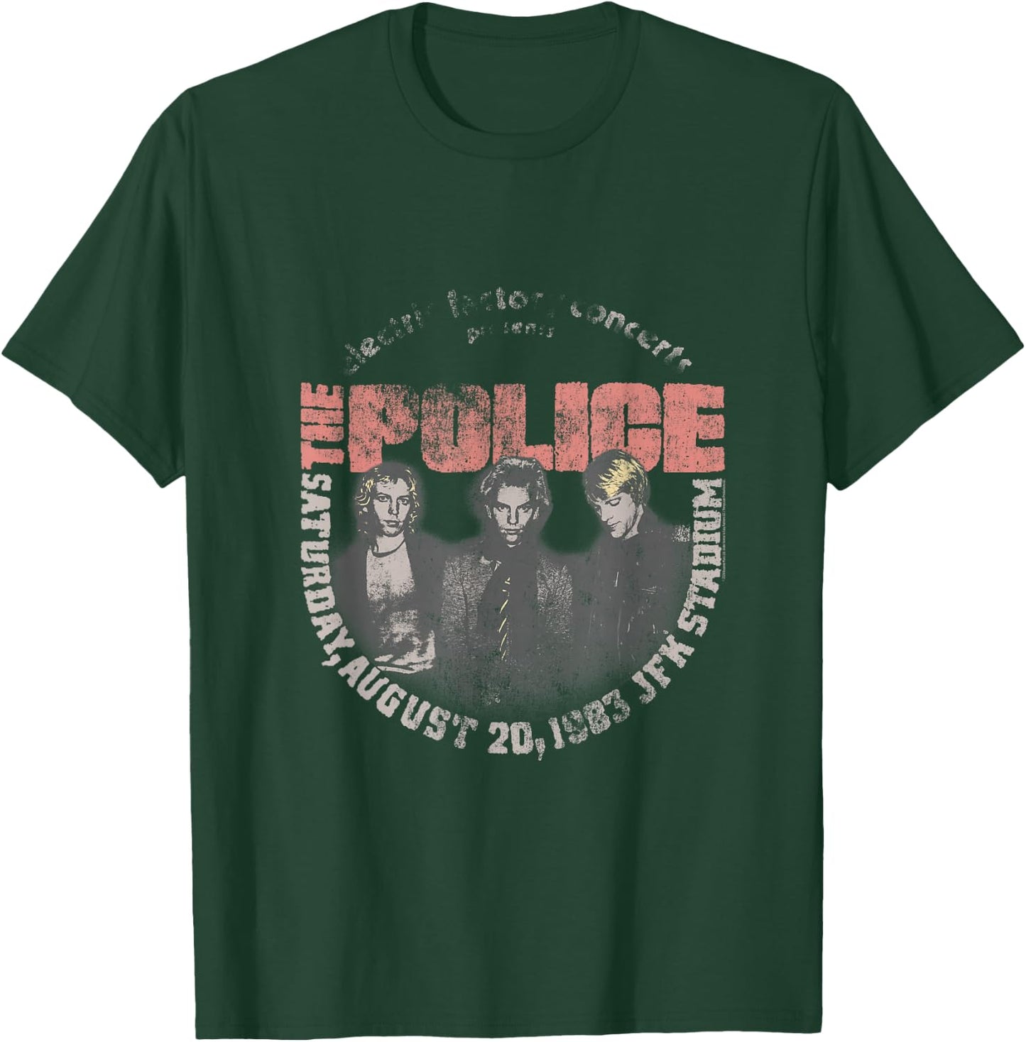 JFK Stadium 1983 T-Shirt - T-Shirt | Forest