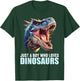 Just a Boy who loves Dinosaurs. Dinosaurs Dinosaur T-Shirt - T-Shirt | Forest
