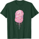 Pink Cotton Candy State Fair Food , black T-Shirt - T-Shirt | Forest