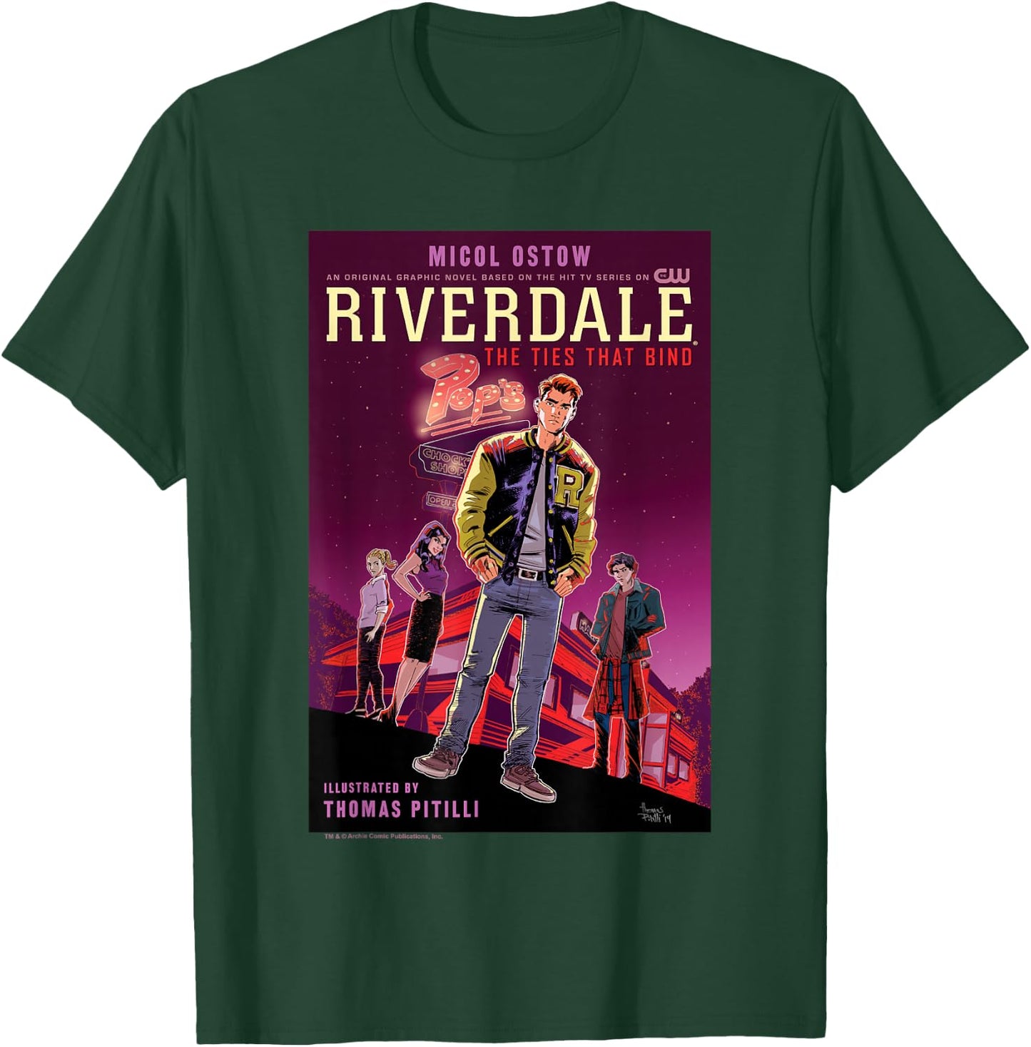 Archie Comics Riverdale The Ties that Bind Halloween T-Shirt - T-Shirt | Forest