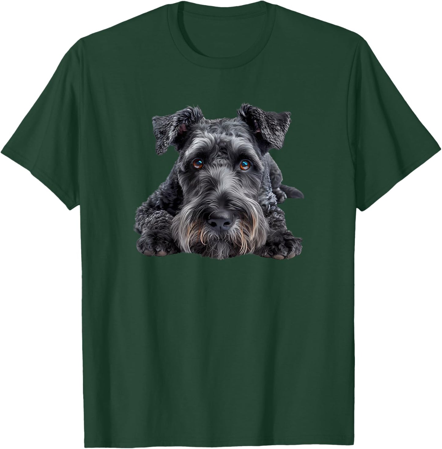 Lazy Kerry blue terrier T-Shirt - T-Shirt | Forest