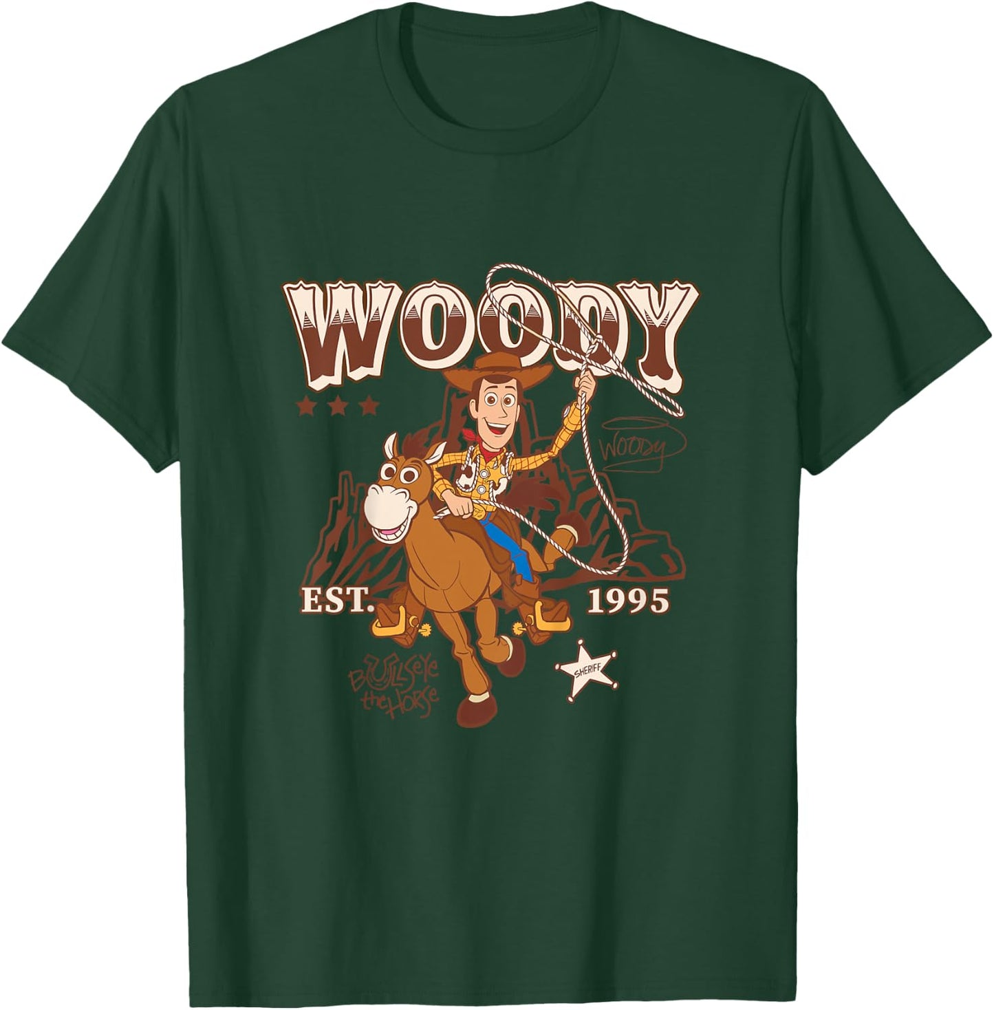 Kinder Toy Story Woody Cowboy T-Shirt - T-Shirt | Forest