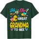 He Or She Great Grandma to Bee Gender Reveal T-Shirt - T-Shirt | Forest