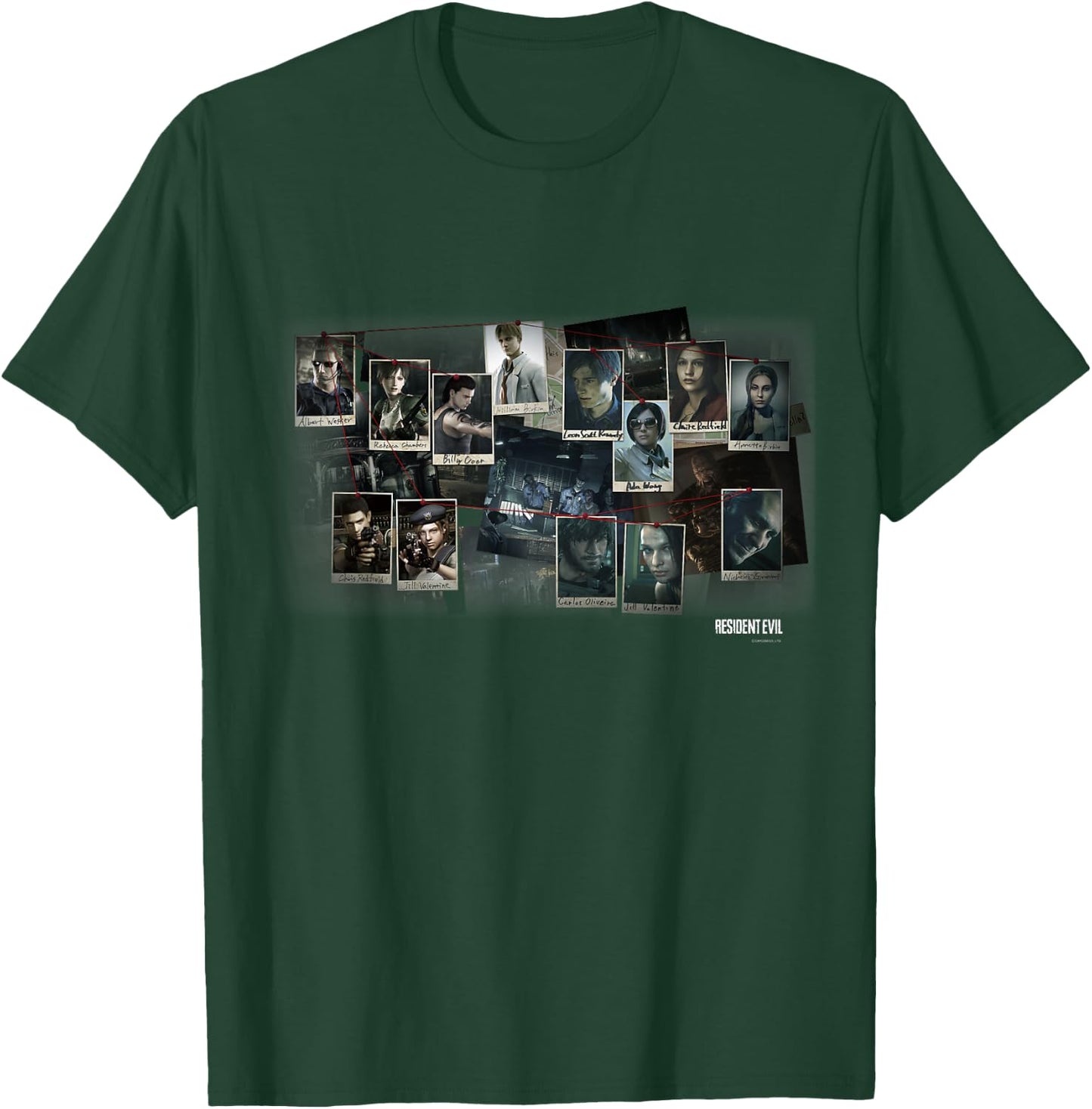 Resident Evil 1,2,3 T-Shirt - T-Shirt | Forest
