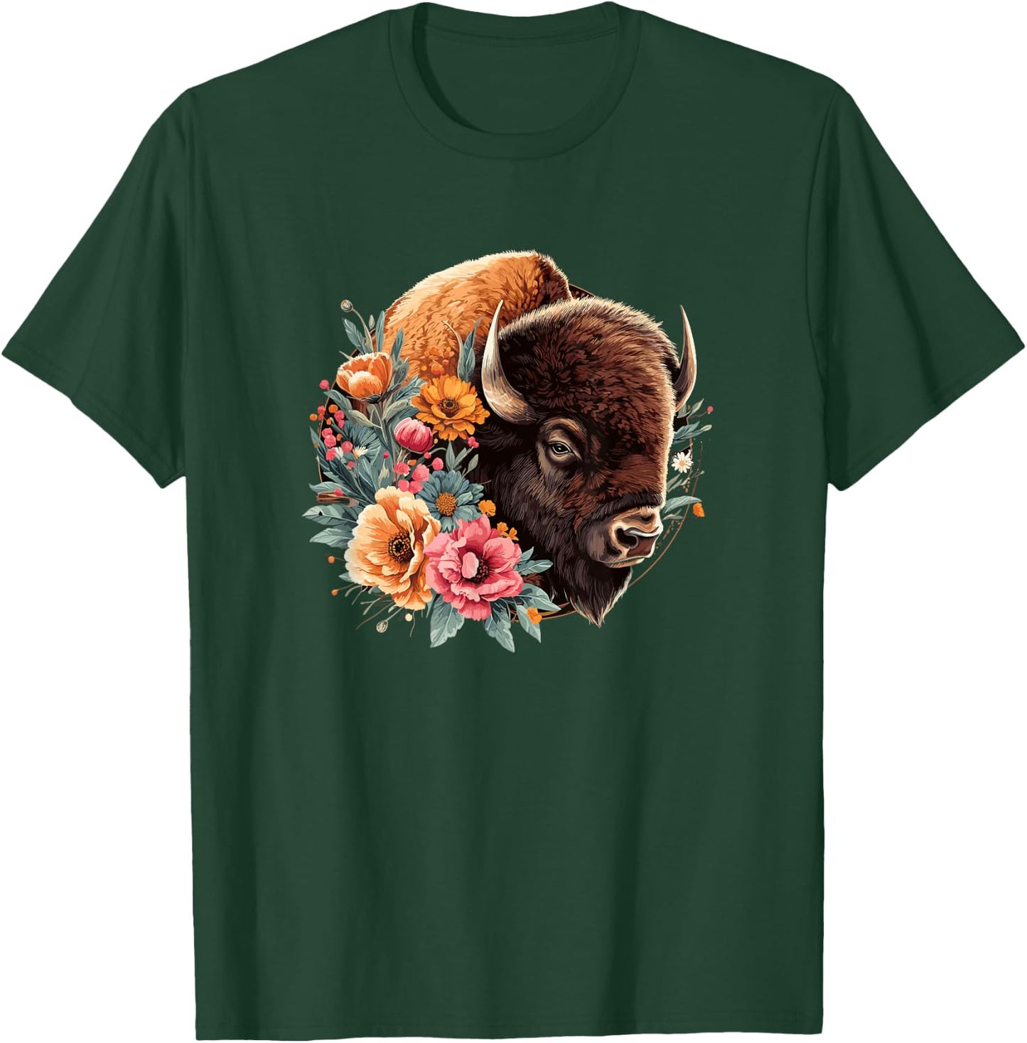 Buffalo T-Shirt - T-Shirt | Forest