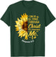 Christian Sunflower I Can Do All Things Religious Faith T-Shirt - T-Shirt | Forest