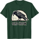 Old Crow Graphic , Small, Black T-Shirt - T-Shirt | Forest