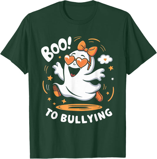 Boo To Bullying Unity Day Halloween Orange Be Kind Women T-Shirt - T-Shirt | Forest