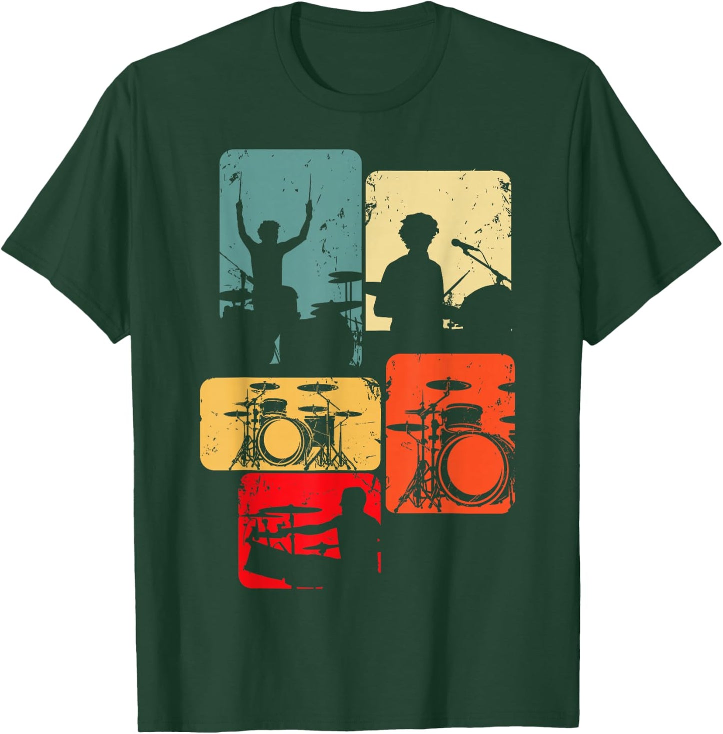 Drummer Children's Boys' , black T-Shirt - T-Shirt | Forest