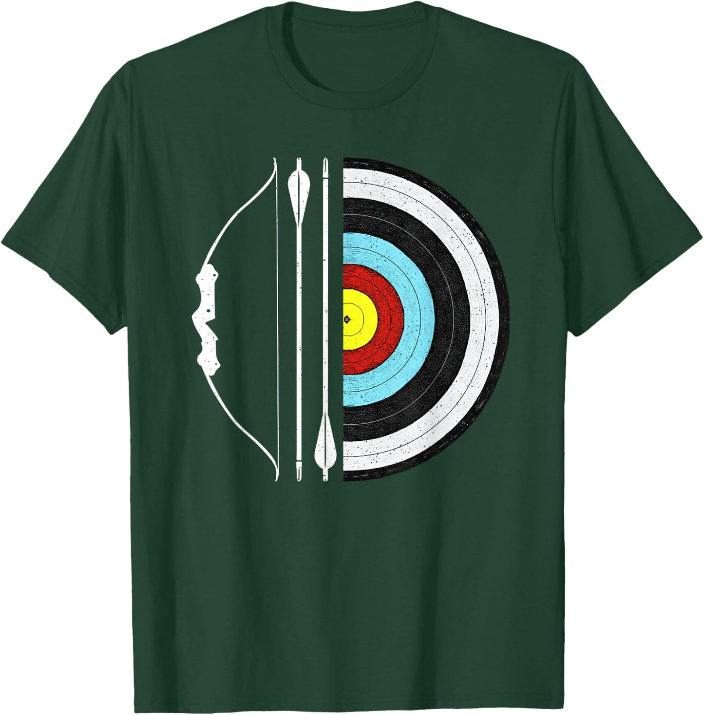 Cool Archery Women Archer Bow Arrow Target Bowman T-Shirt - T-Shirt | Forest