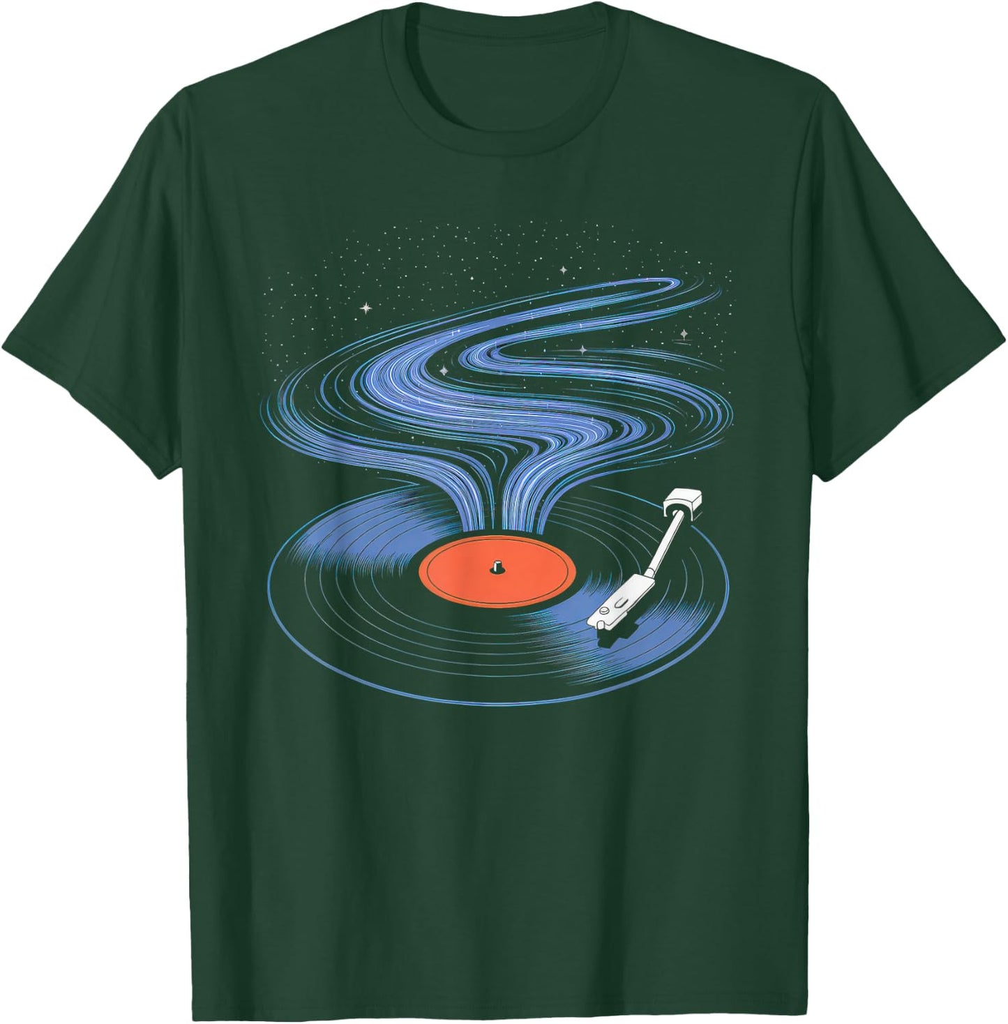 Vinyl Vinyl Switch Turntable Vintage Platinum , Black, S T-Shirt - T-Shirt | Forest