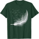 Bird Feather Silhouette Image Birdwatcher Birdwatching Lover T-Shirt - T-Shirt | Forest