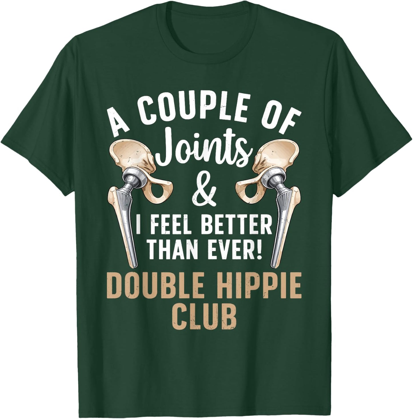Best Hip Surgery Design Women After Hip Surgery T-Shirt - T-Shirt | Forest