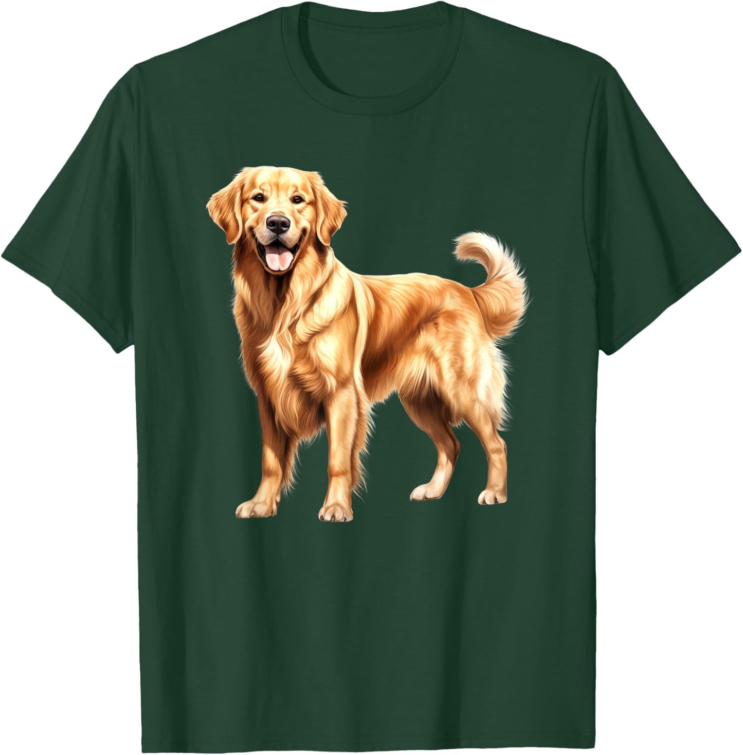 Golden Retriever T-Shirt - T-Shirt | Forest