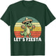 Kids Let’s Fiesta Mexican Dino Cinco De Mayo Toddler Boys T-Shirt - T-Shirt | Forest