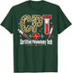 CPT Certified Phlebotomy Tech Leopard Medical Healthcare T-Shirt - T-Shirt | Forest