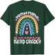 Proud Mama of Third Grader First Day of School Rainbow Cute T-Shirt - T-Shirt | Forest