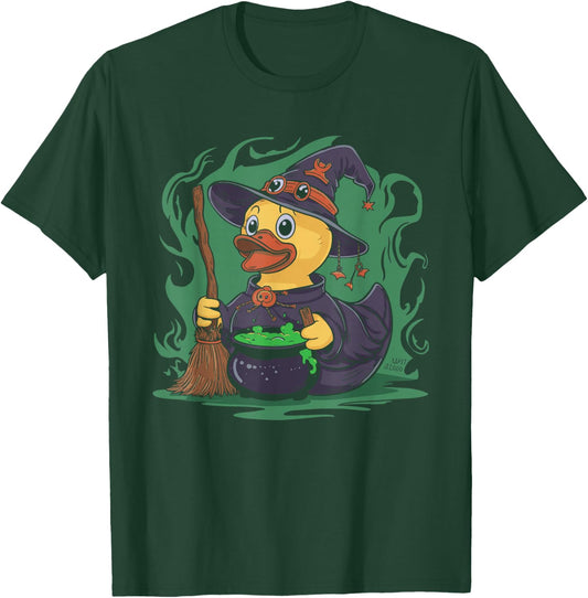 Rubber Duck Witch Rubber Duckie Costume Party T-Shirt - T-Shirt | Forest