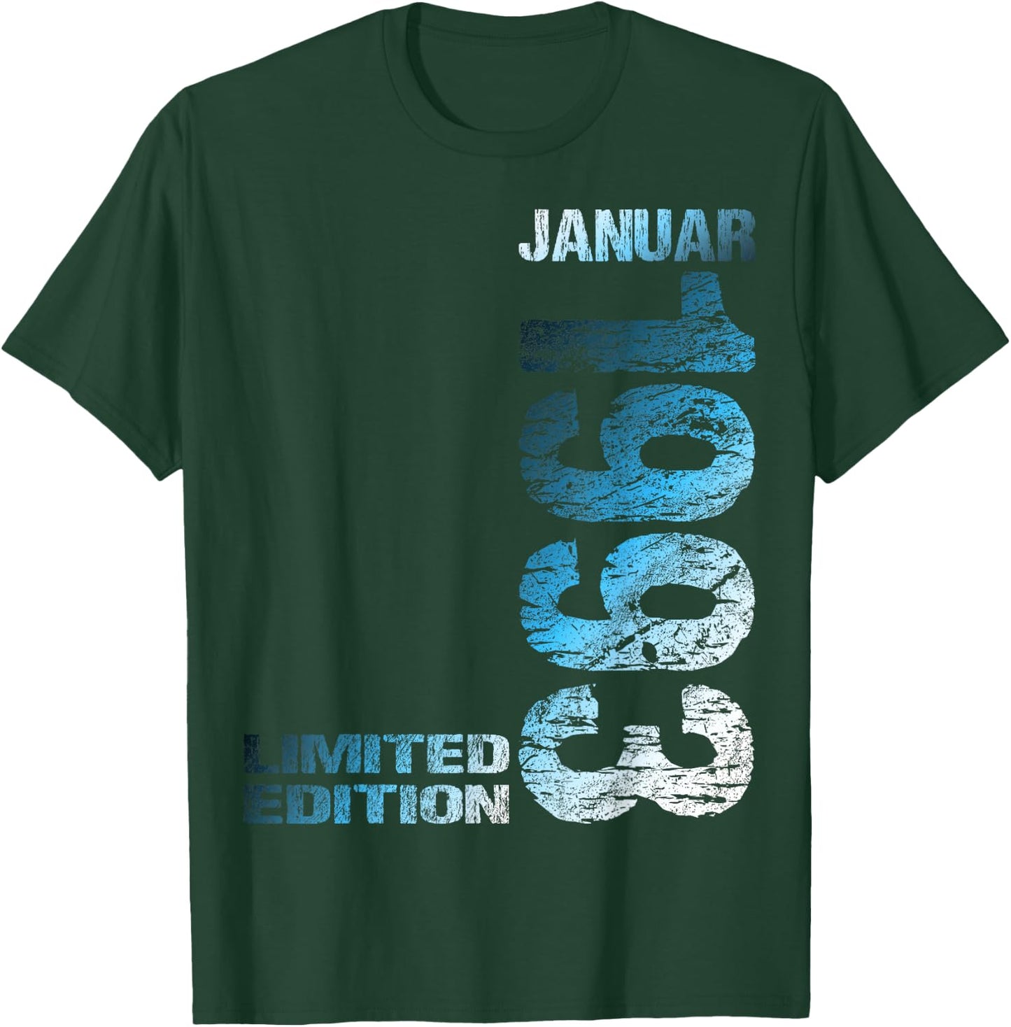 January 1993 Man Woman 30th Birthday Limited Edition 30 , black T-Shirt - T-Shirt | Forest