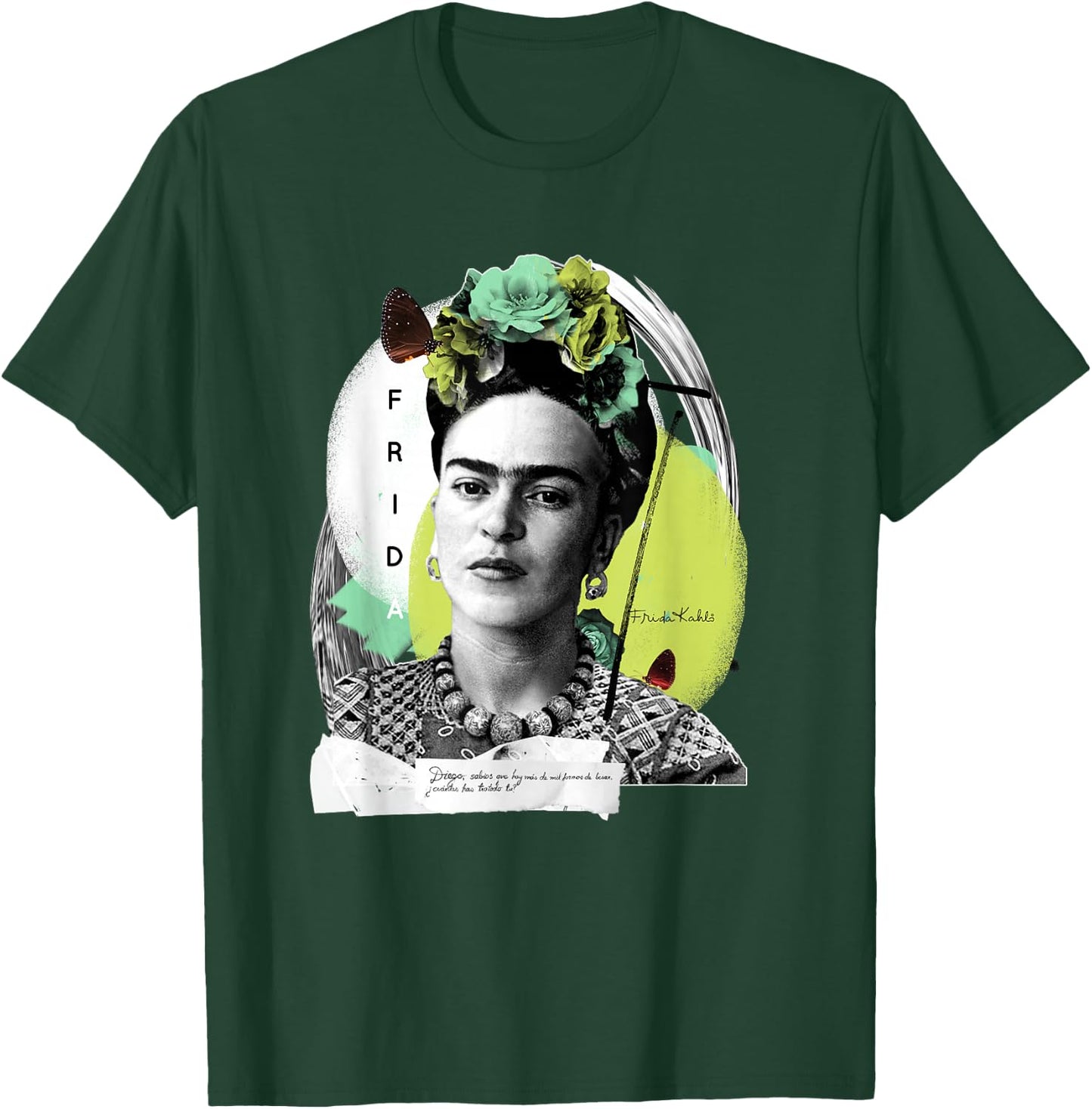 Frida Kahlo - Vielzahl von Artikeln T-Shirt - T-Shirt | Forest
