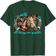 With God All Things Are Possible Horse Western Christian T-Shirt - T-Shirt | Forest