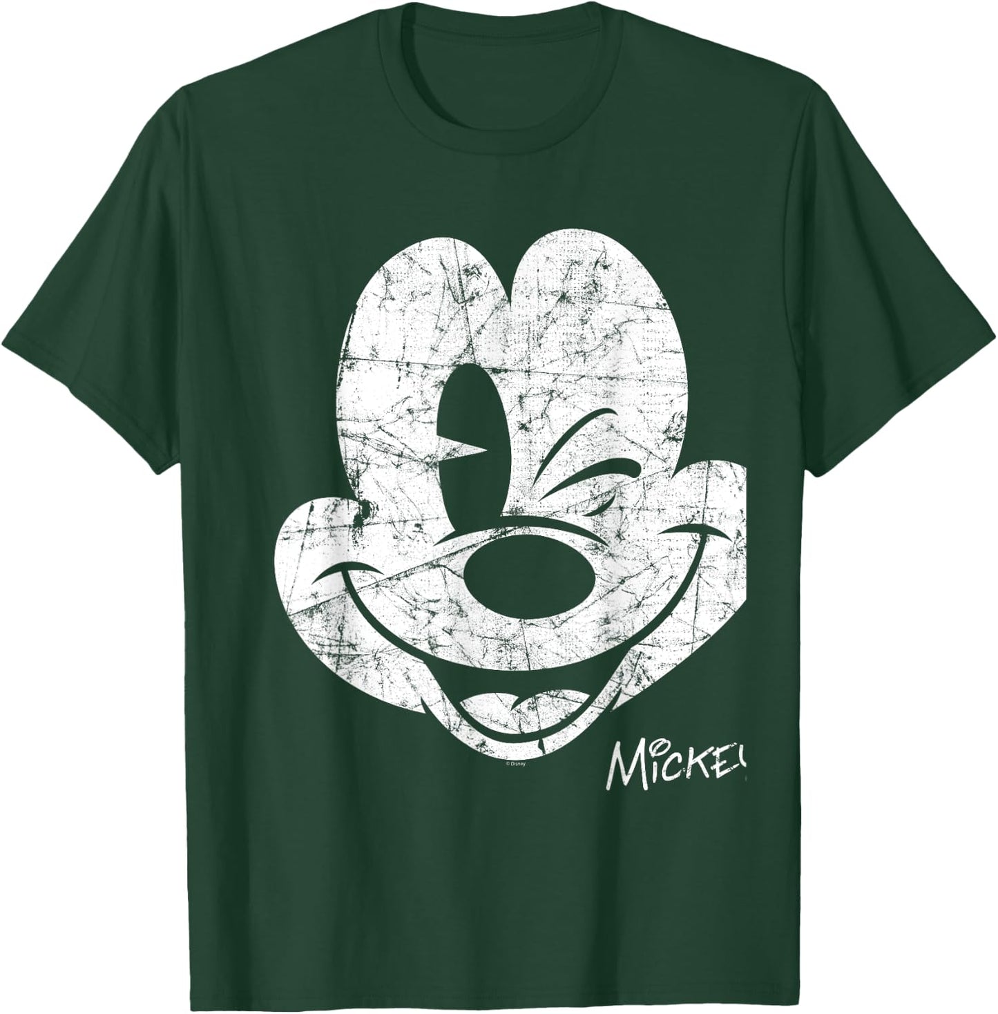 Mickey Mouse Beaten Face T-Shirt - T-Shirt | Forest