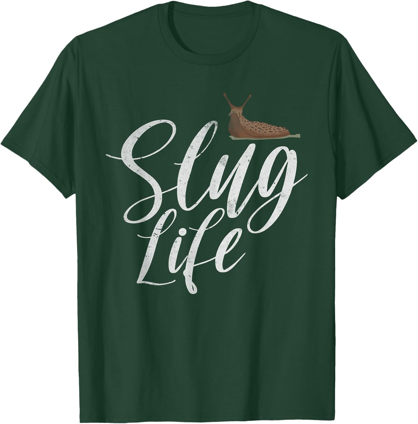 Slug Life funny Snail T-Shirt - T-Shirt | Forest