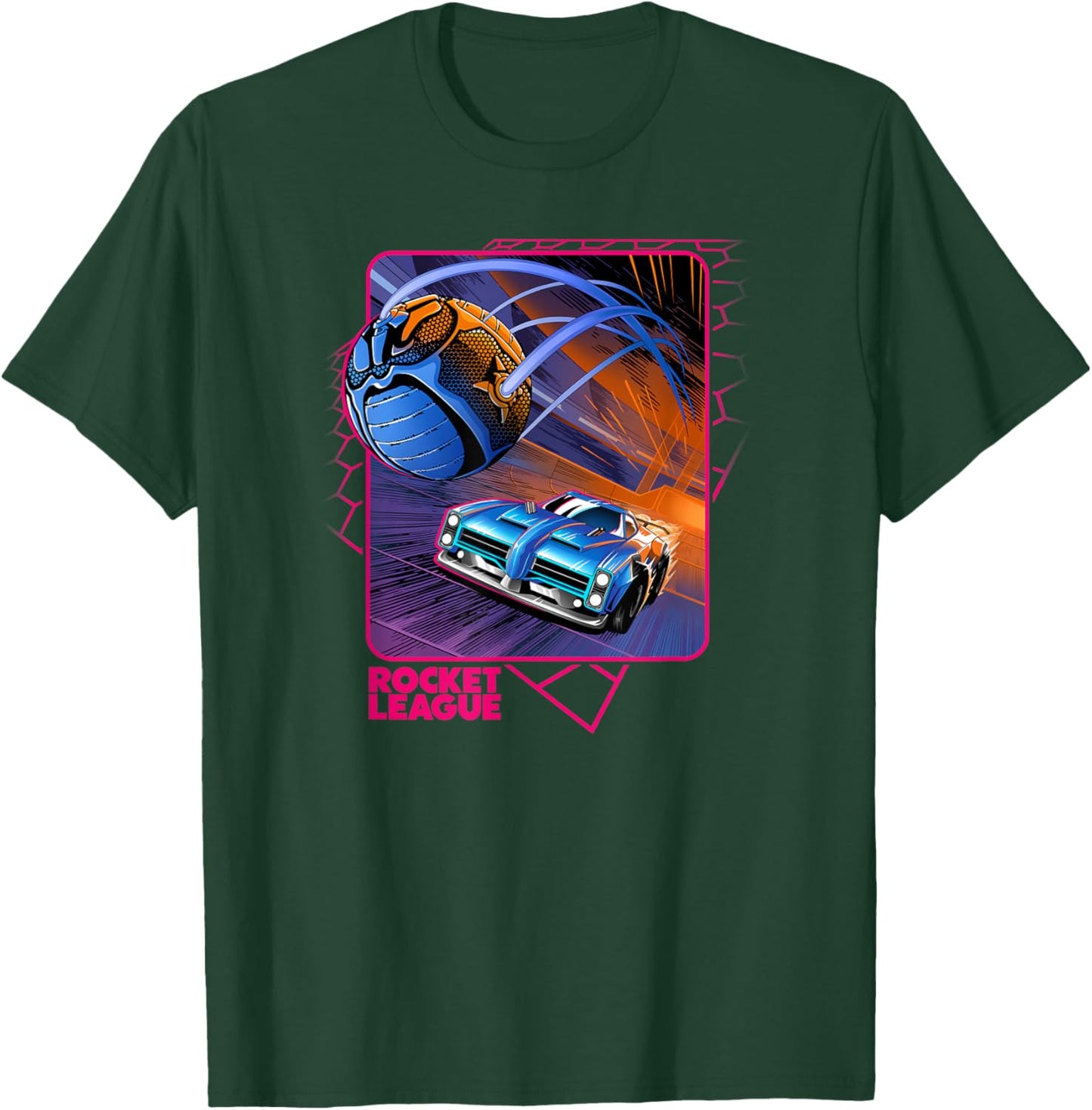 Rocket League Dominus , black T-Shirt - T-Shirt | Forest
