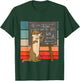 Otter Professor Teacher Teaching Maths Mathematics T-Shirt - T-Shirt | Forest