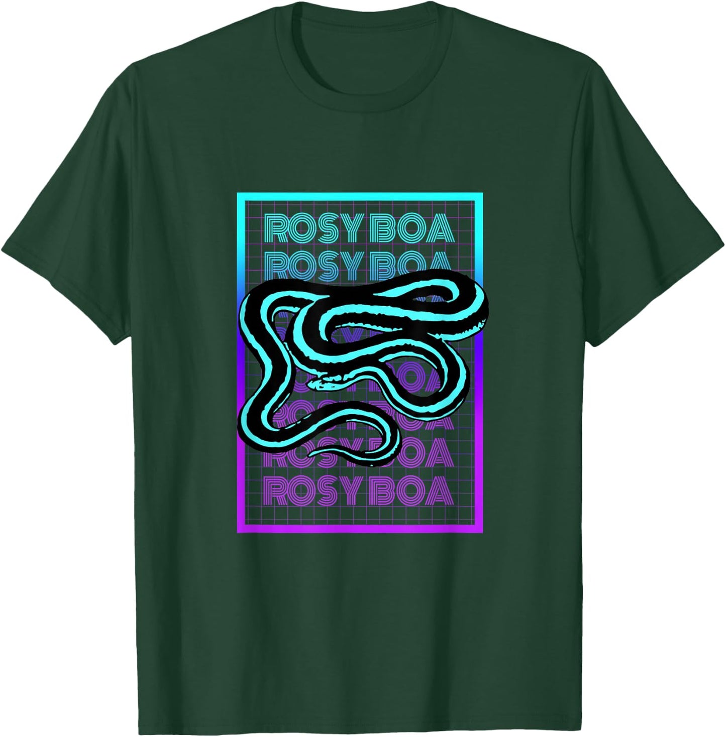 Rosy Boa Snake Vintage Retro Rosy Boa T-Shirt - T-Shirt | Forest