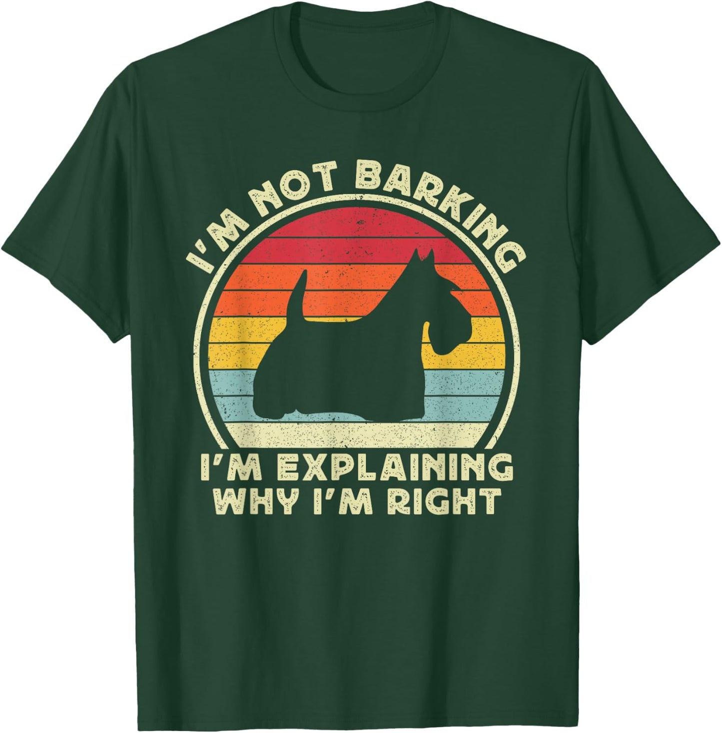 Funny Scottish Terrier Dog Women Kids Scotty Scottie T-Shirt - T-Shirt | Forest