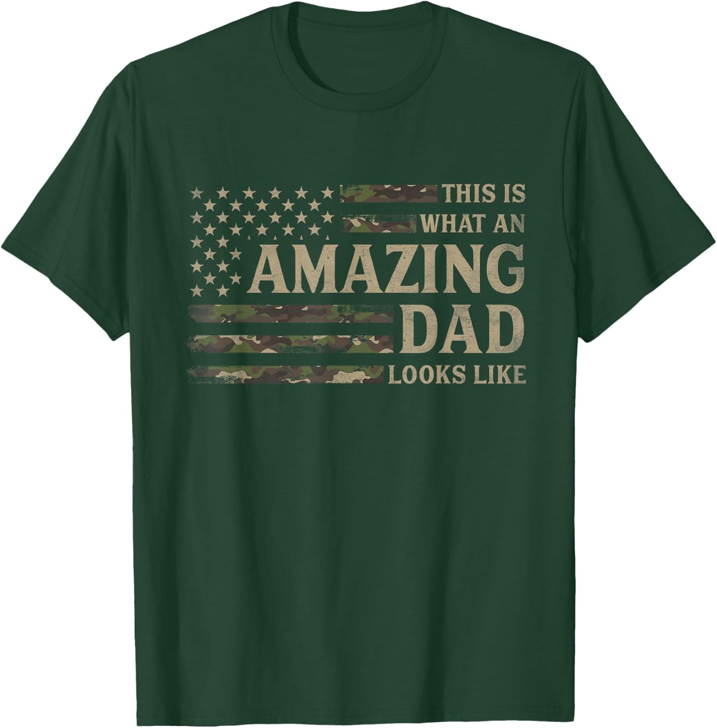 This is What an Amazing Dad Looks Like T-Shirt - T-Shirt | Forest