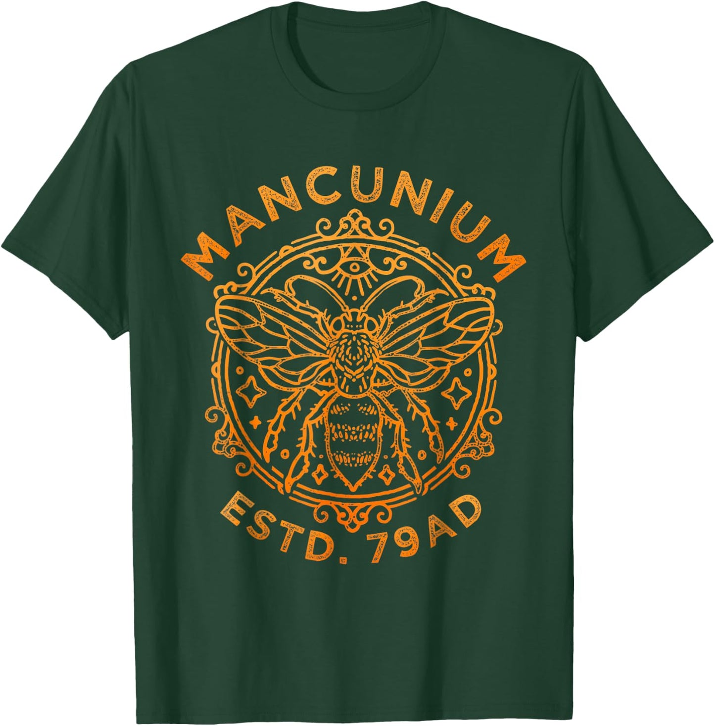 Mancunium 79AD, Manchester England, Worker Bee, Mancunian T-Shirt - T-Shirt | Forest