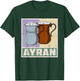 Ayran Turkey food national souvenir yogurt drink cuisine T-Shirt - T-Shirt | Forest