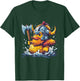 Rubber Duck Viking Helmet Rubber Duck T-Shirt - T-Shirt | Forest