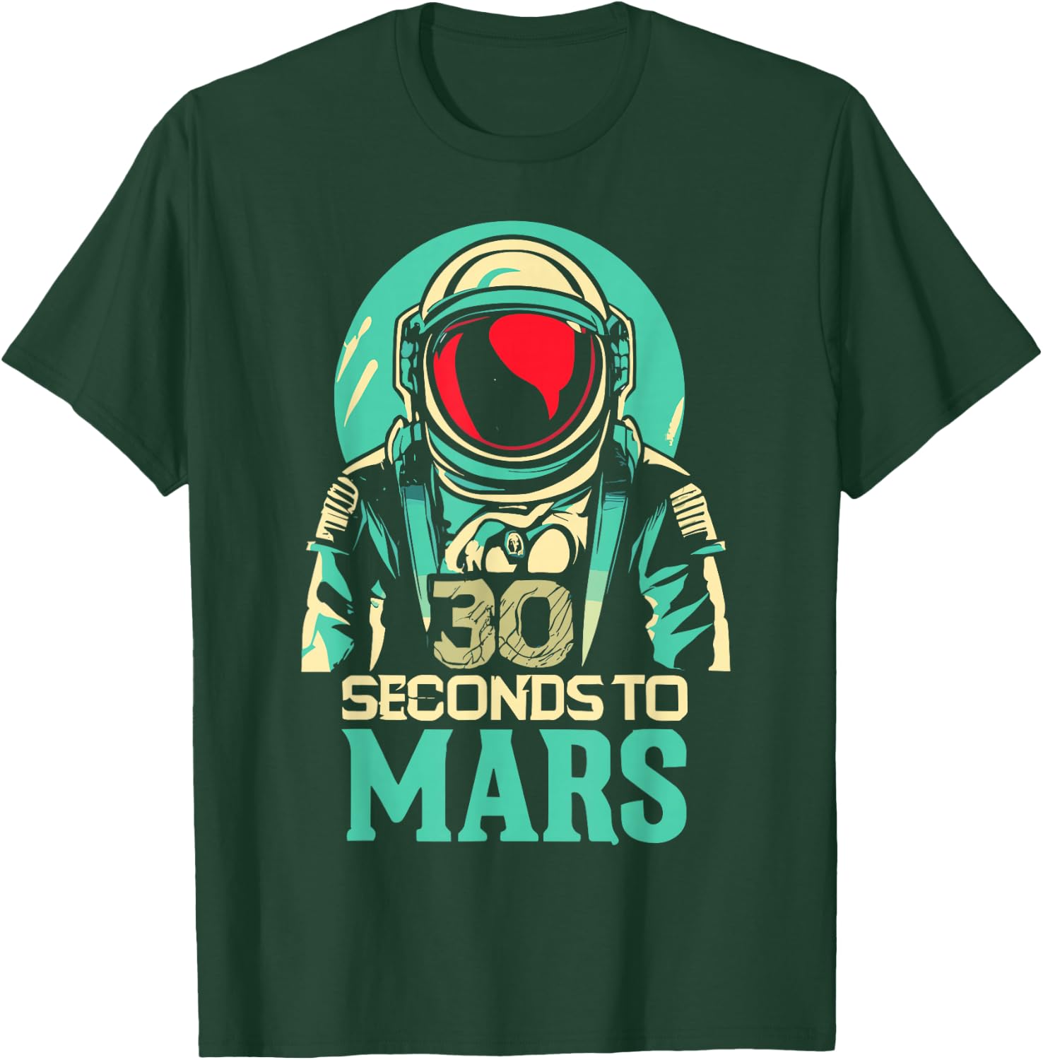 30 Sekunden bis zum Mars T-Shirt - T-Shirt | Forest