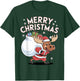 Merry Christmas Moose T-Shirt - T-Shirt | Forest