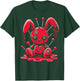 Stitched Bunny Rabbit Pastel Goth Anime Kawaii Gothic Grunge T-Shirt - T-Shirt | Forest