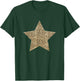 Star Shape - Cute Cheetah Leopard Print Graphic T-Shirt - T-Shirt | Forest