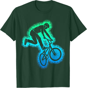 BMX Kids Boys , Black, S T-Shirt - T-Shirt | Forest