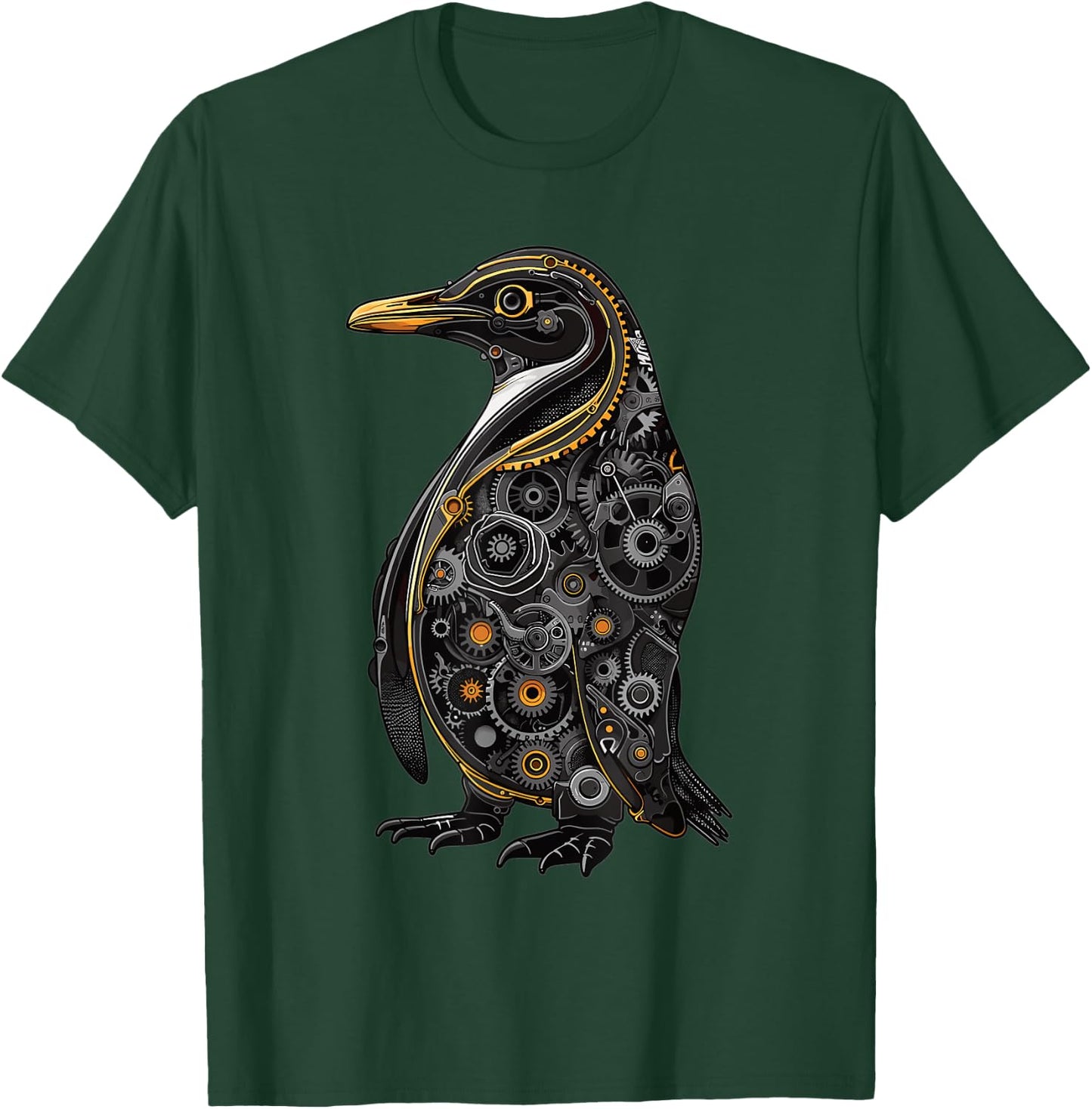 Steam Punk Penguin Steampunk Art T-Shirt - T-Shirt | Forest