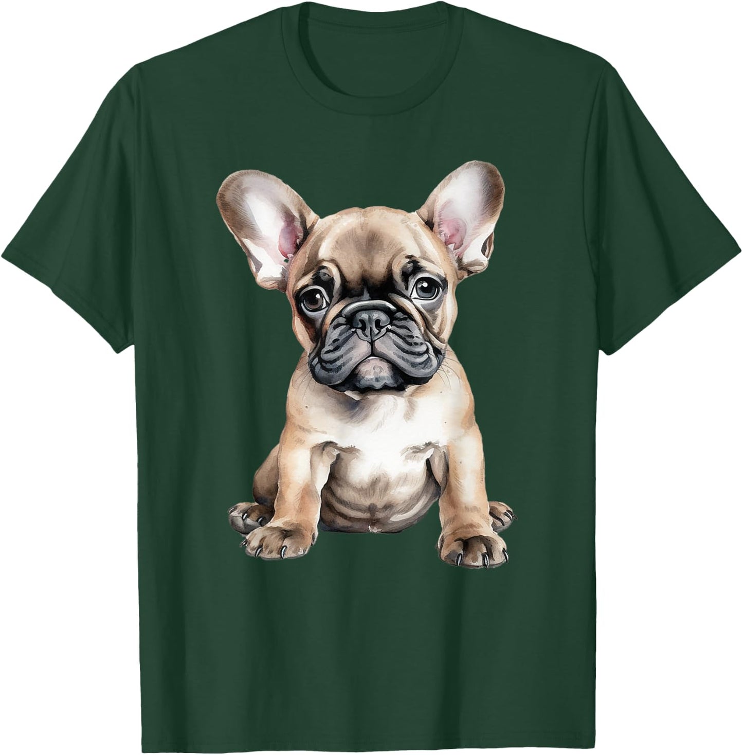 French Bulldog Puppy T-Shirt - T-Shirt | Forest