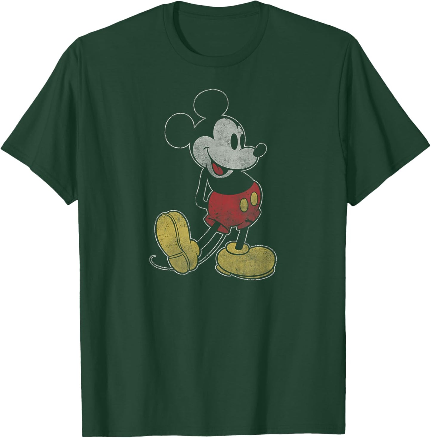 Disney Mickey Mouse Outline T-Shirt - T-Shirt | Forest