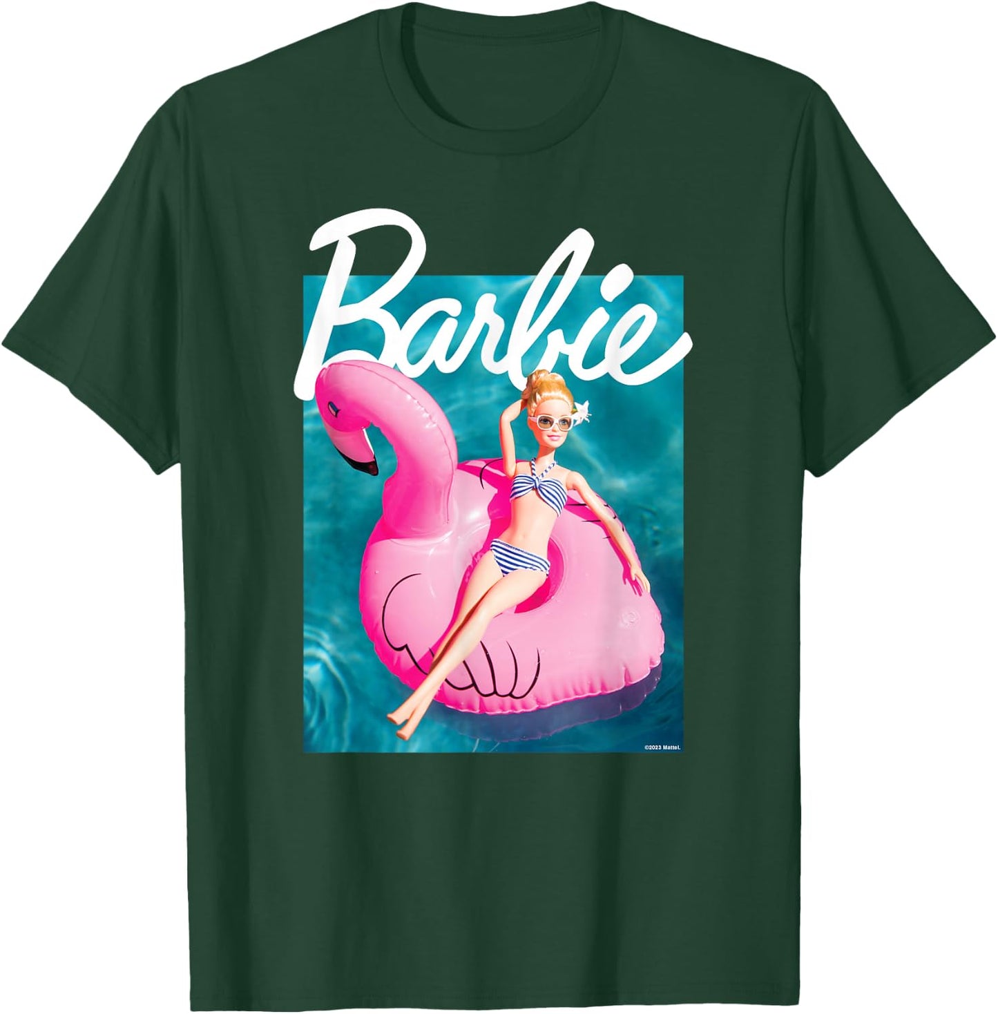 Barbie - Pool Flamingo T-Shirt - T-Shirt | Forest